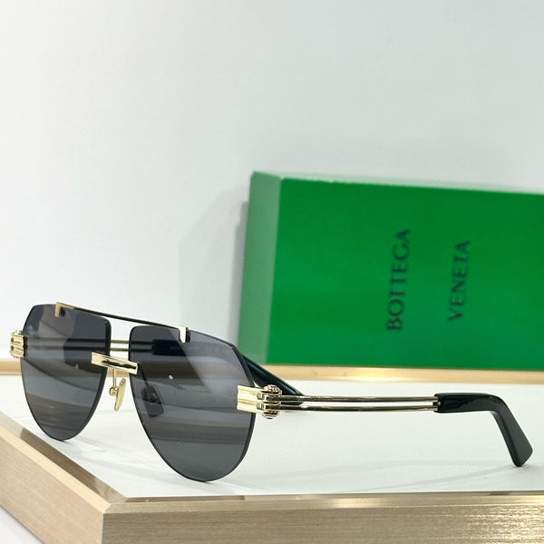 Bottega Veneta Sunglasses detail shot – authentic designer craftsmanship