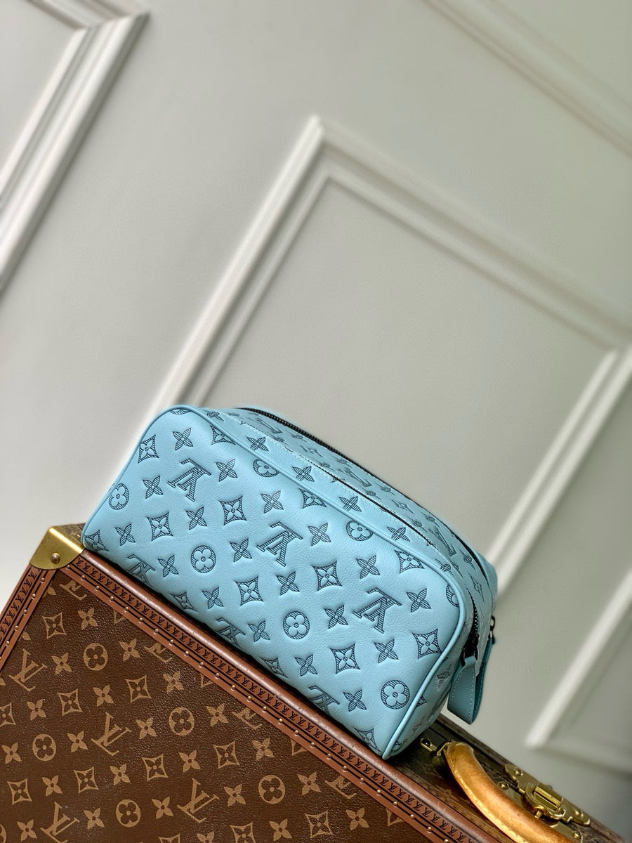 Louis Vuitton Bags- Louis Vuitton Lou Dopp Kit Toiletry Bag Elegant Everyday Designer Handbag