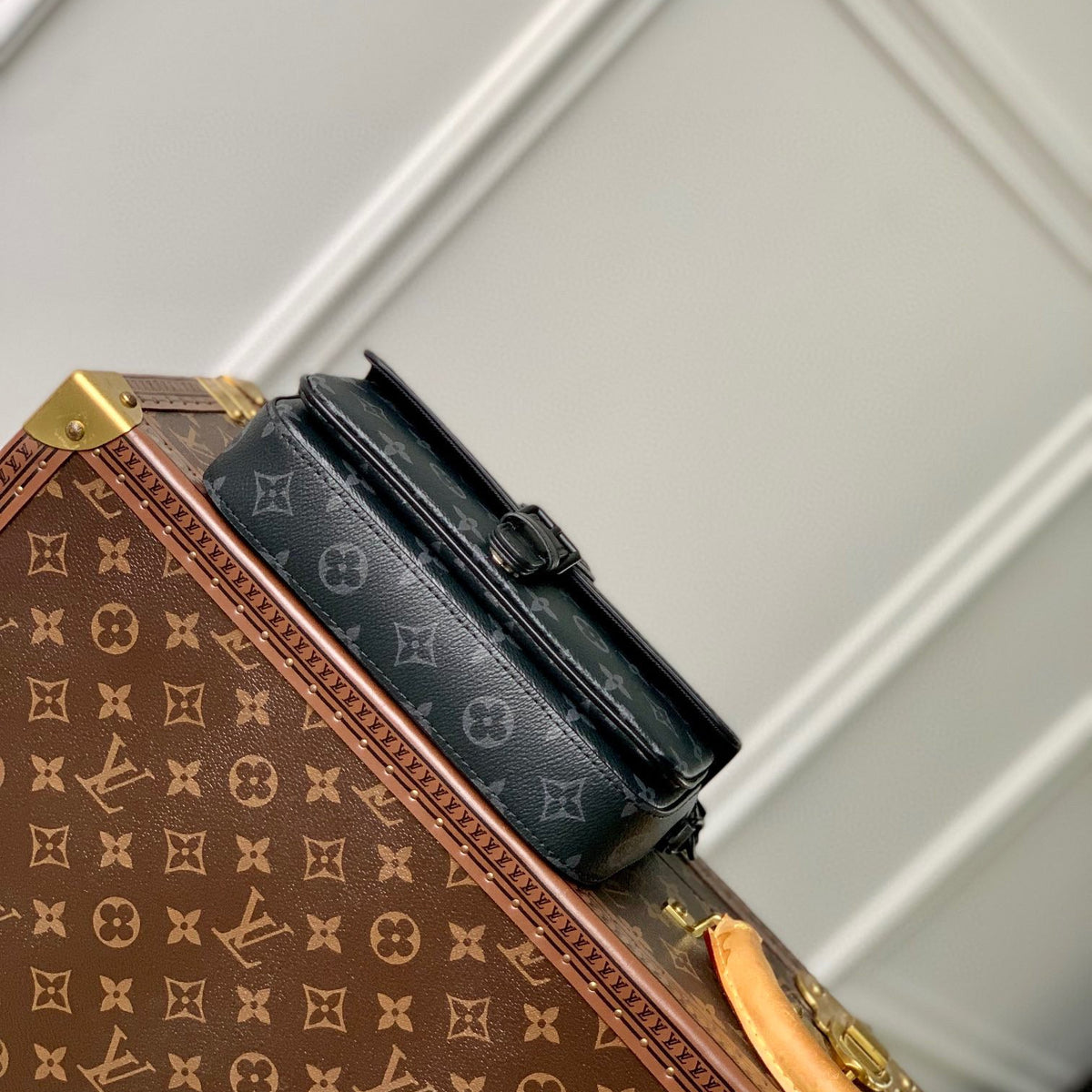 Louis Vuitton Wallets- Louis Vuitton Lou Montsouris Wearable Wallet Premium Leather Designer Wallet