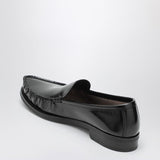 Prada premium moccasins detail and craftsmanship close-up