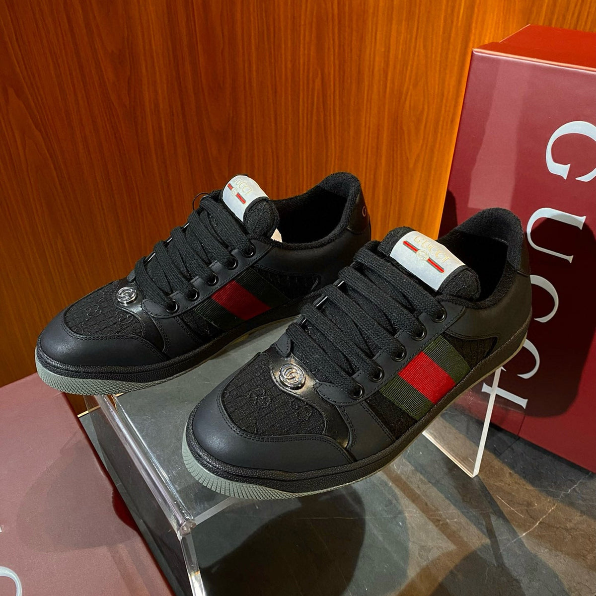 Gucci Shoes- Gucci Screener Trainers Comfortable Everyday Designer Shoes