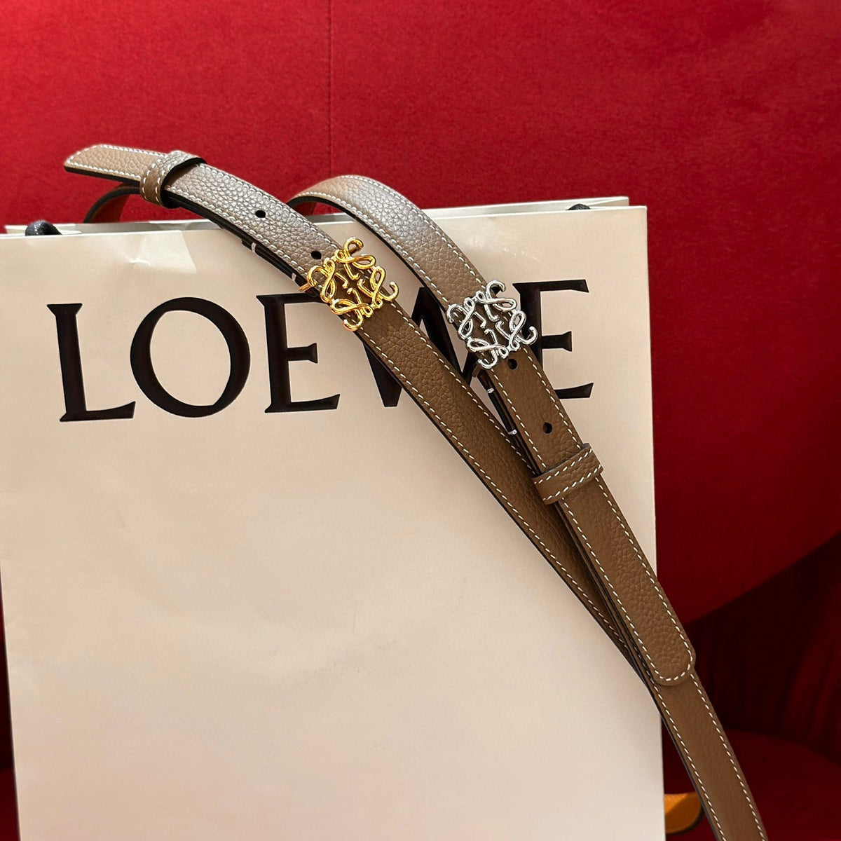 Belts- Loew Belt 20mm Classic Everyday Designer Belt