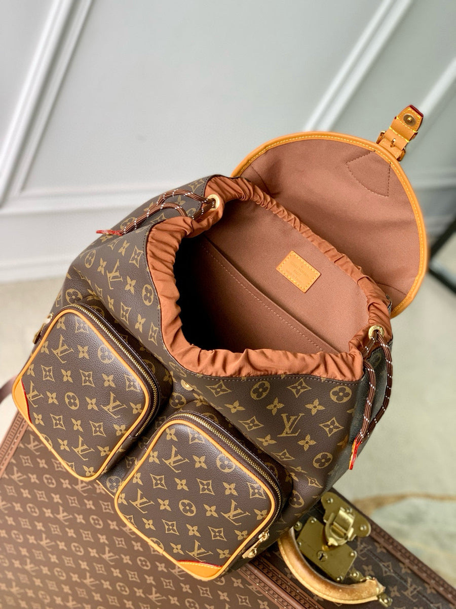 Louis Vuitton Bags- Louis Vuitton Lou Montsouris Cargo Backpack Premium Designer Shoulder Bag