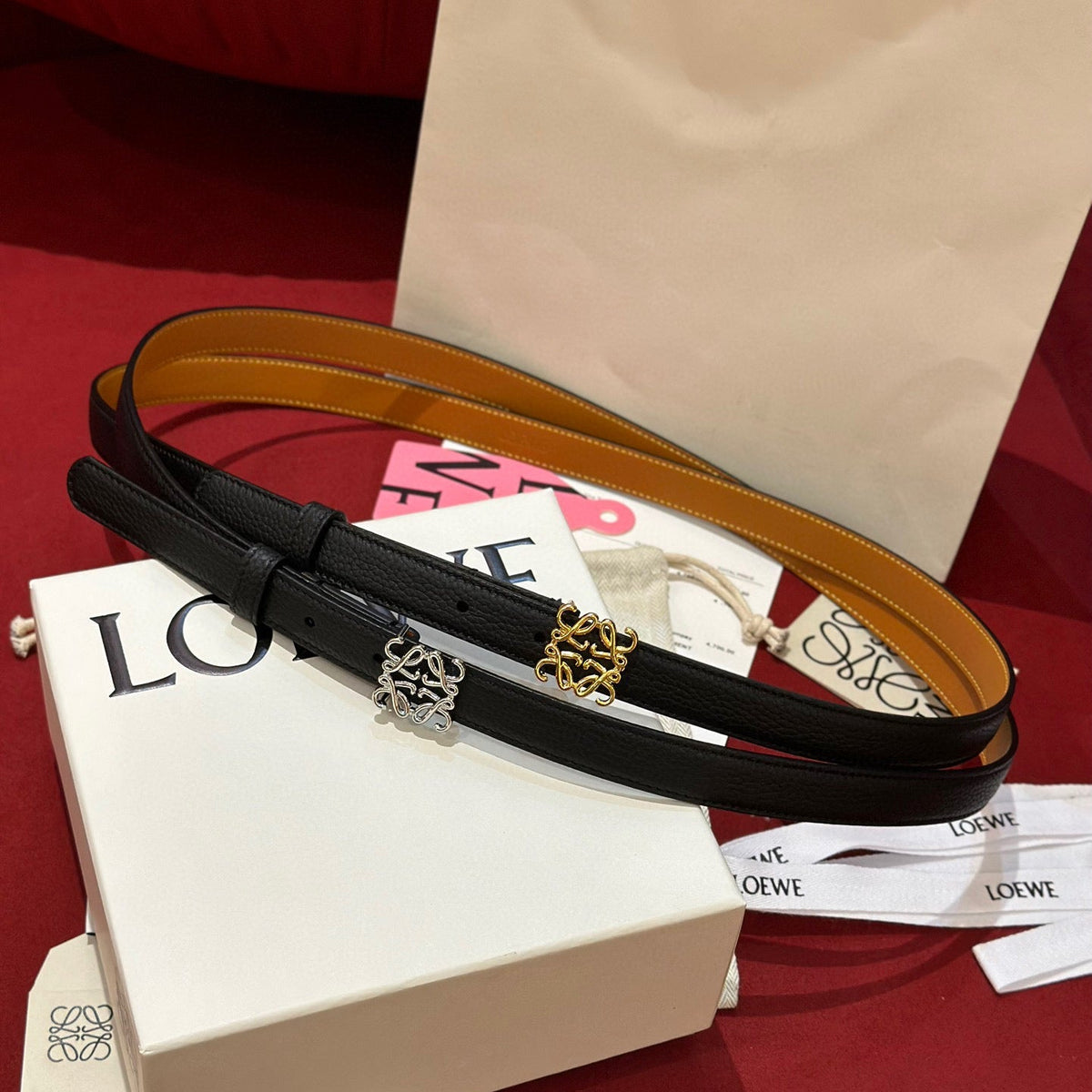 Belts- Loew Belt 20mm Premium Leather Designer Belt