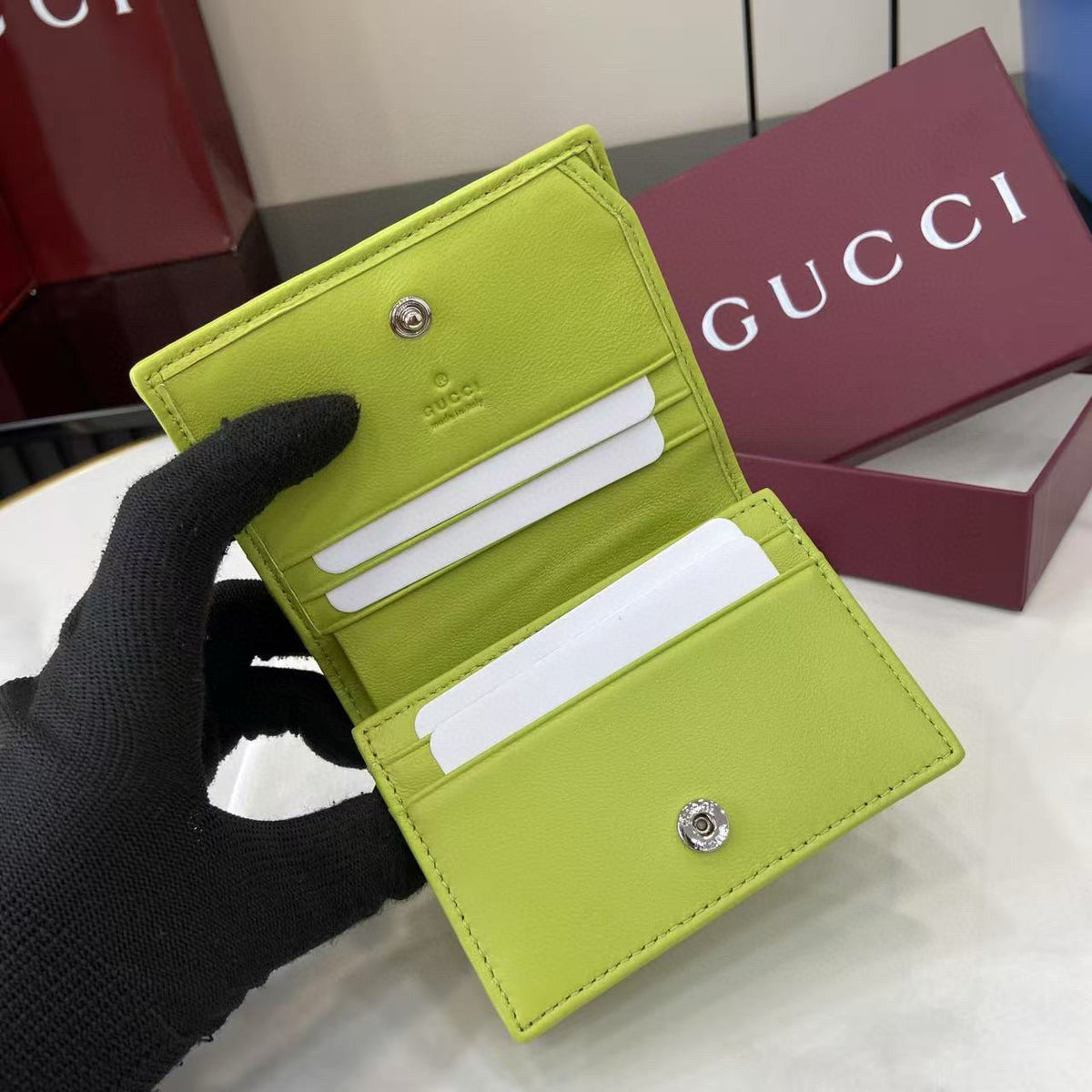 Gucci Wallets- Gucci Marmont Small Wallet Elegant Everyday Leather Wallet