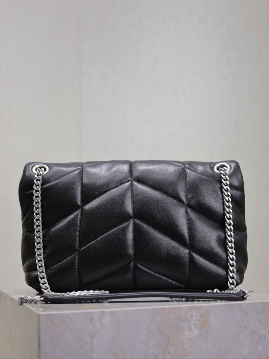 Saint Laurent Bags- Saint Laurent Loulou Puffer Small Bag Premium Designer Shoulder Bag