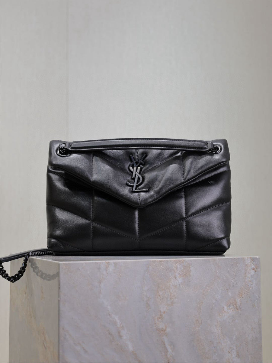 Saint Laurent Bags- Saint Laurent Loulou Puffer Small Bag Elegant Everyday Designer Handbag