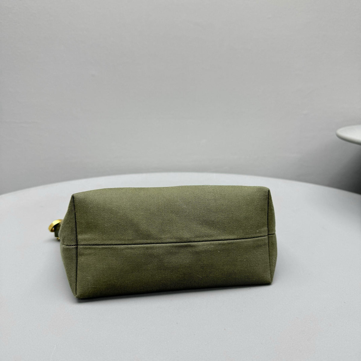 Bags- Miu M Gabardine Pouch Luxury Designer Leather Handbag