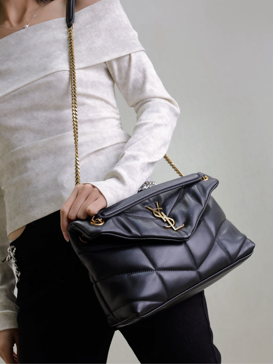 Saint Laurent Bags- Saint Laurent Loulou Puffer Small Bag Premium Designer Shoulder Bag