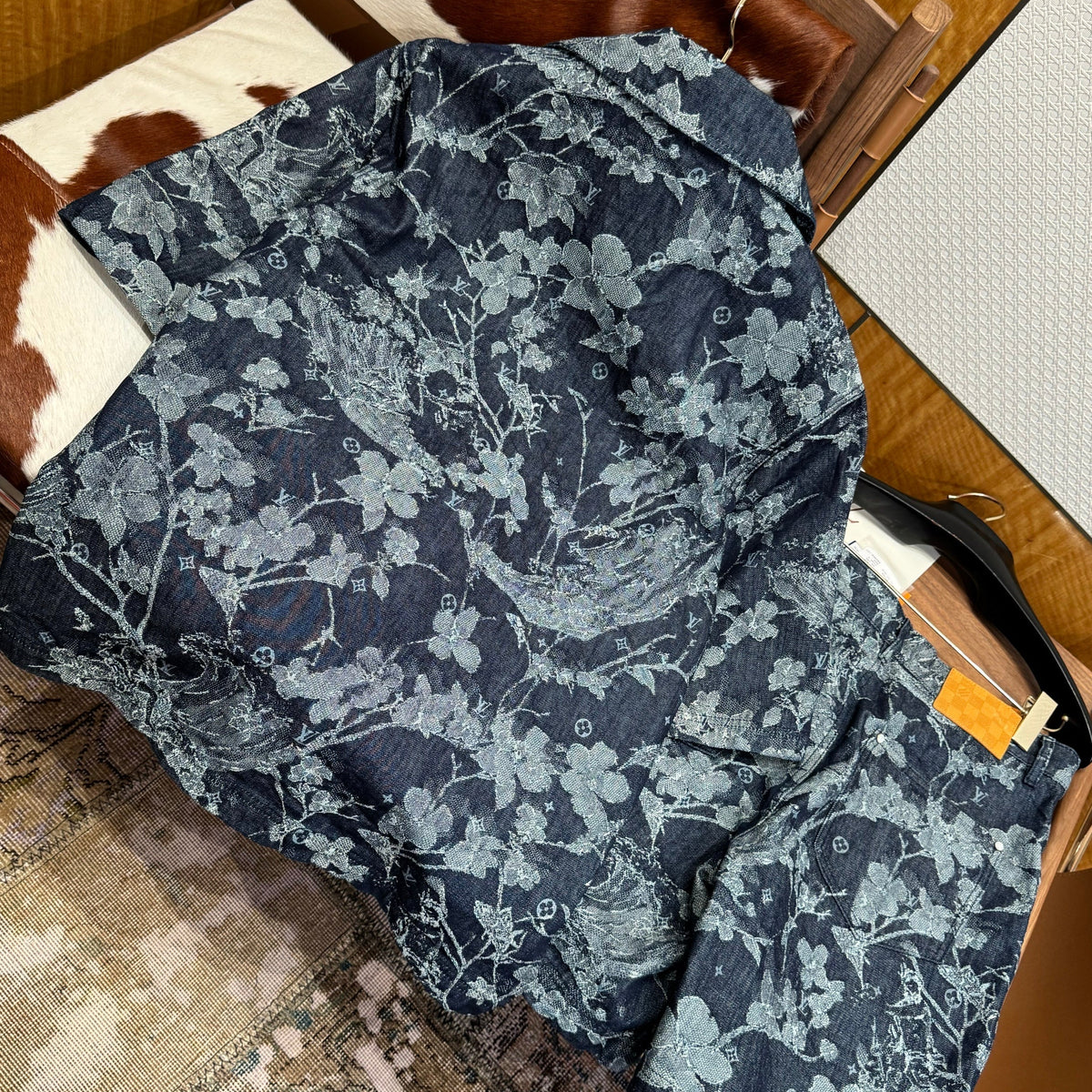 Louis Vuitton Tops- Louis Vuitton Lou Denim Shirt Elegant Everyday Designer Top