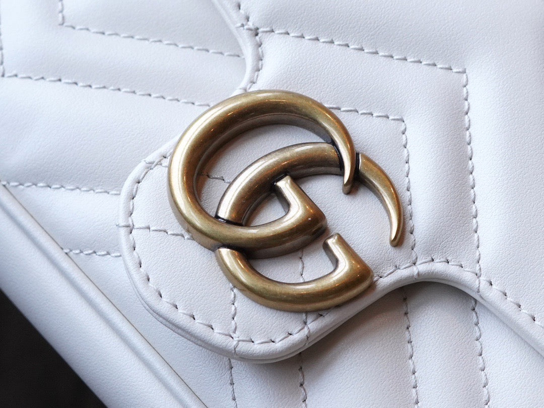Gucci Bags- Gucci Marmont Mini Bag Luxury Designer Leather Handbag