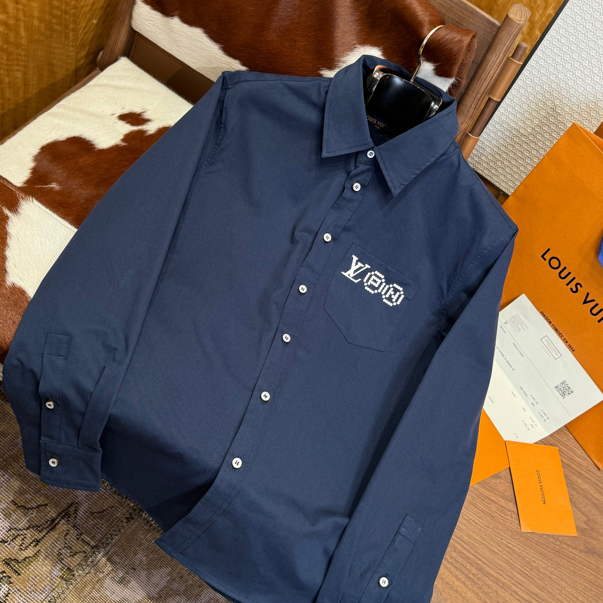 Louis Vuitton Tops- Louis Vuitton Lou Shirt Elegant Everyday Designer Top