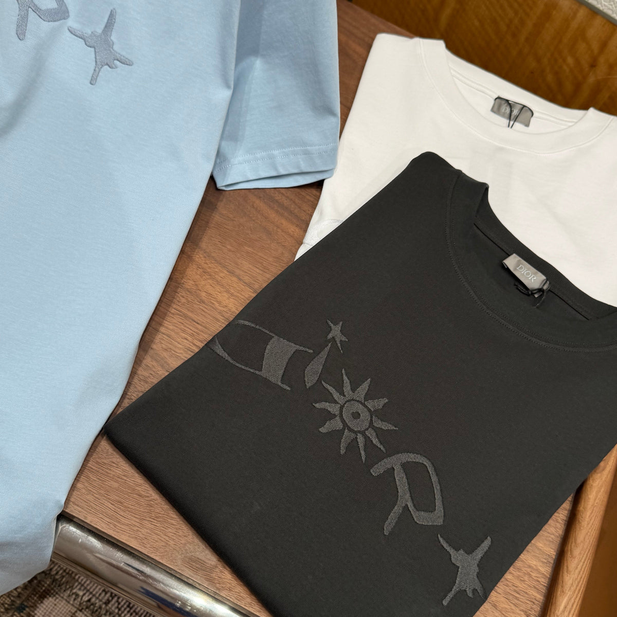 Dior T-Shirts- Dior T-shirt Premium Designer Cotton T-Shirt