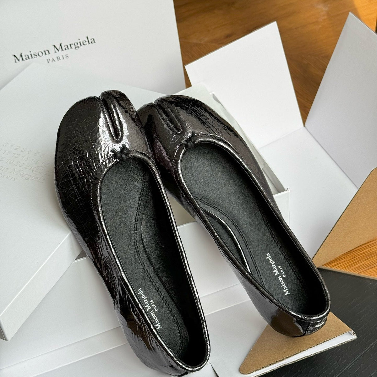 Shoes- Maison M Tabi Ballet Flats Comfortable Everyday Designer Shoes