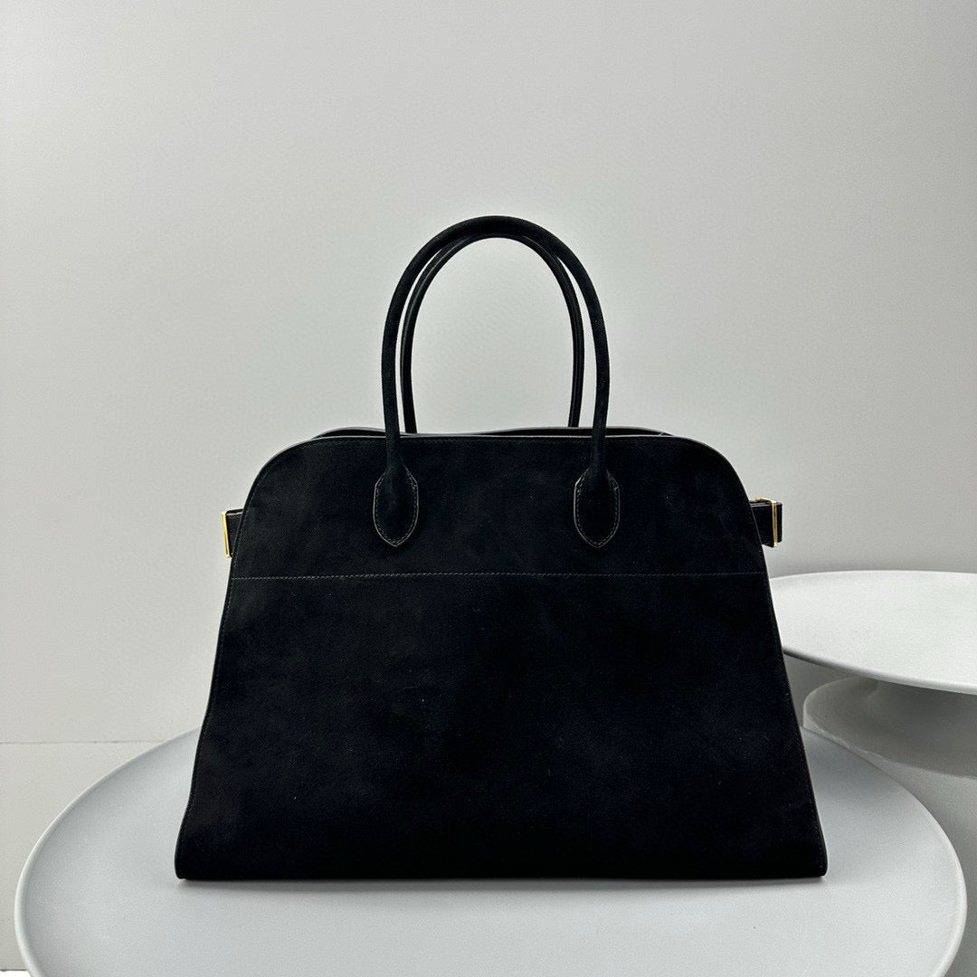 The Row Bags- The Row Margaux 17 Bag Luxury Designer Leather Handbag