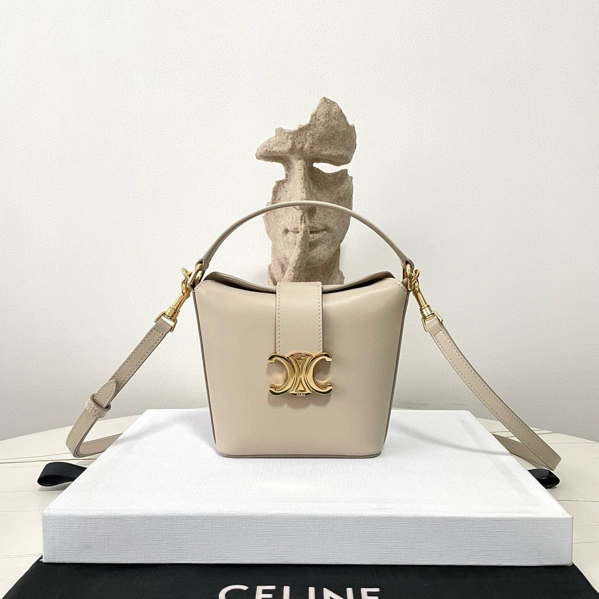Bags- Cel Mini Bucket Louise Bag Premium Designer Shoulder Bag