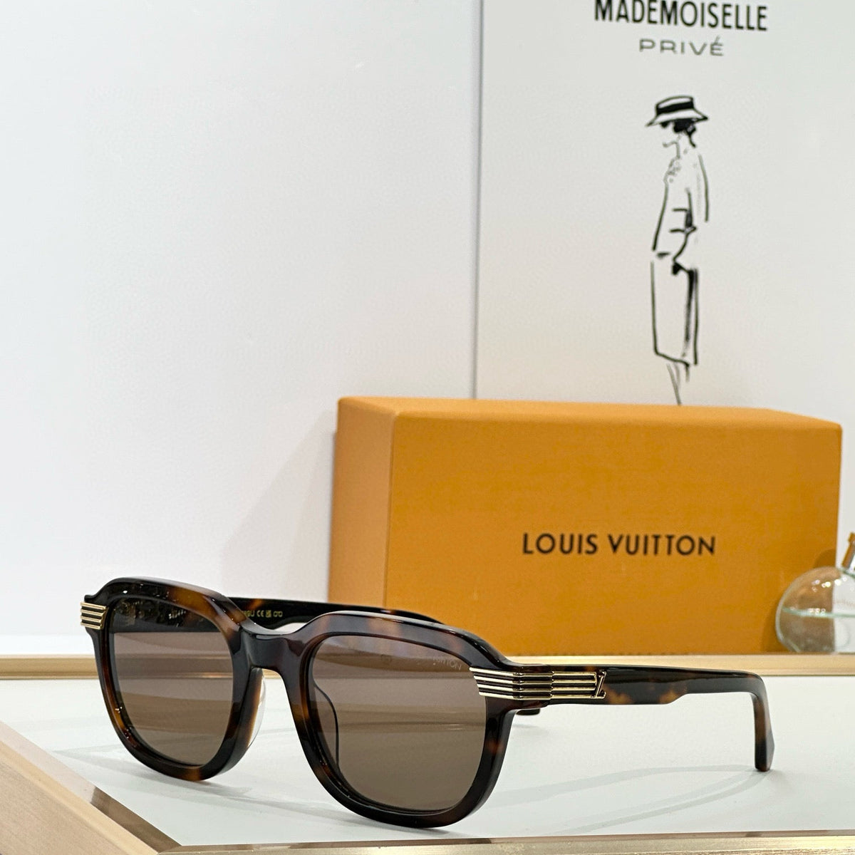 Louis Vuitton Sunglasses- Louis Vuitton Lou Sunglasses Luxury Designer UV Sunglasses