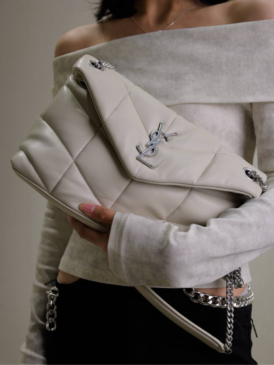 Saint Laurent Bags- Saint Laurent Loulou Puffer Small Bag Elegant Everyday Designer Handbag