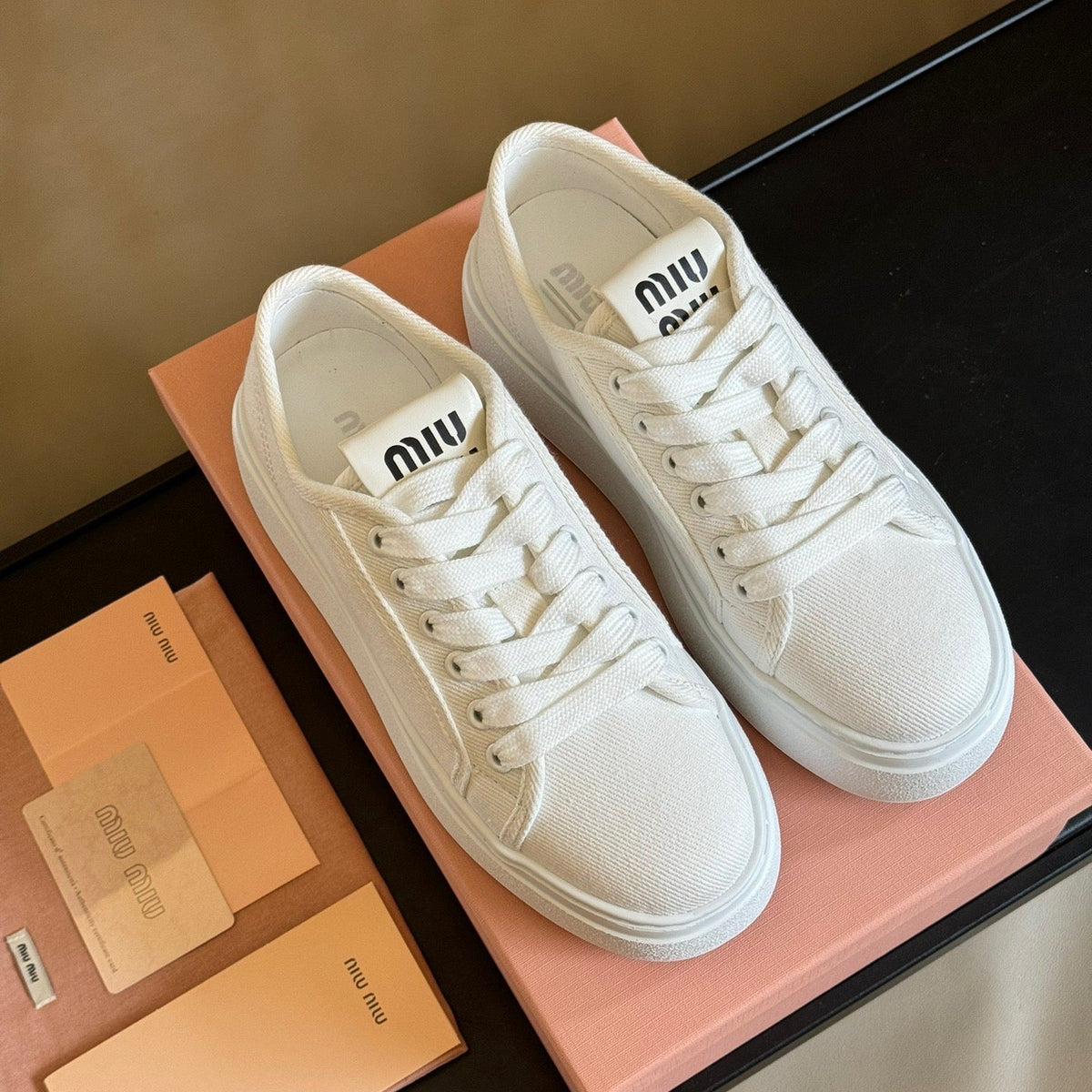 Shoes- Miu M Trainers Luxury Lifestyle Designer Footwear