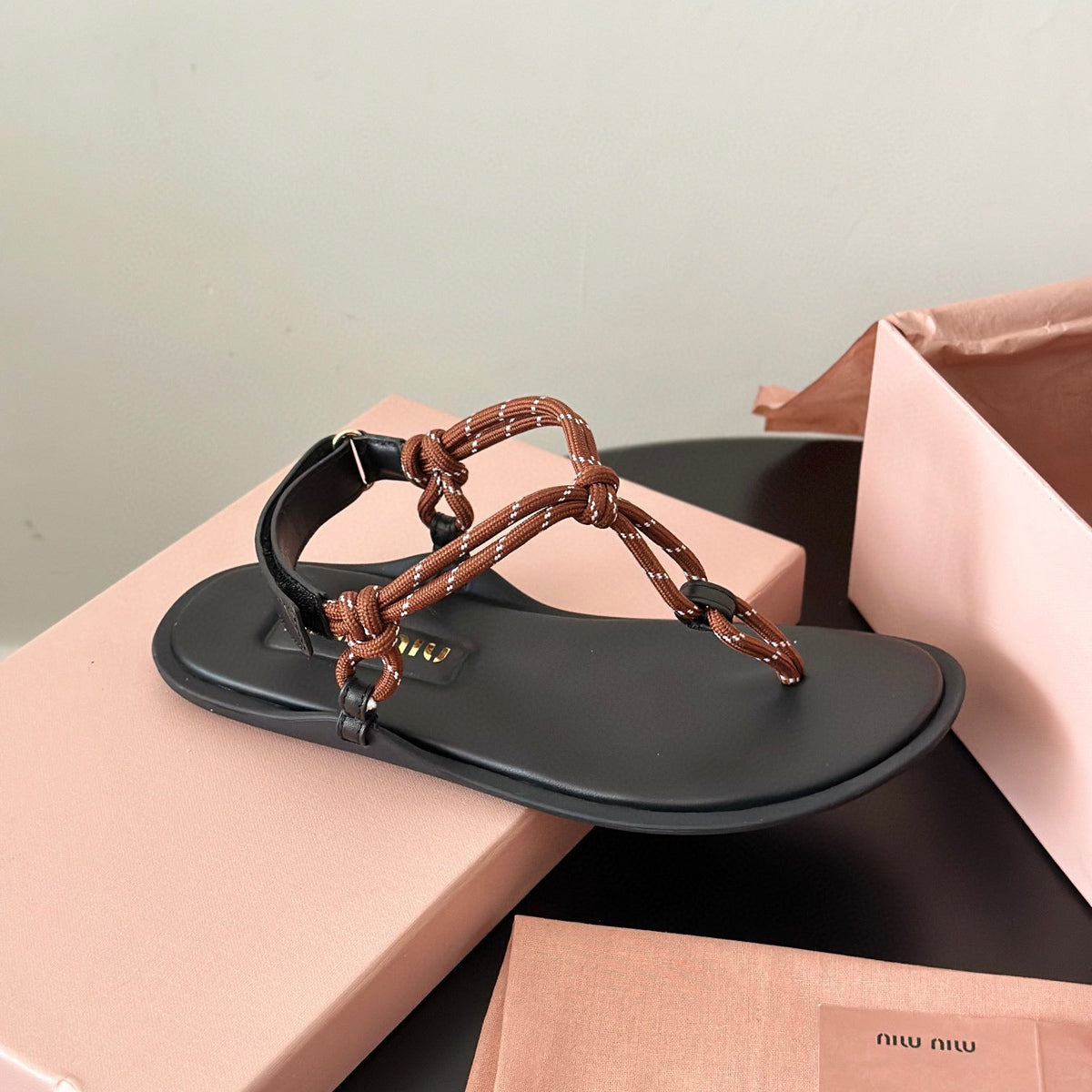 Shoes- Miu M Sandals Luxury Lifestyle Designer Footwear