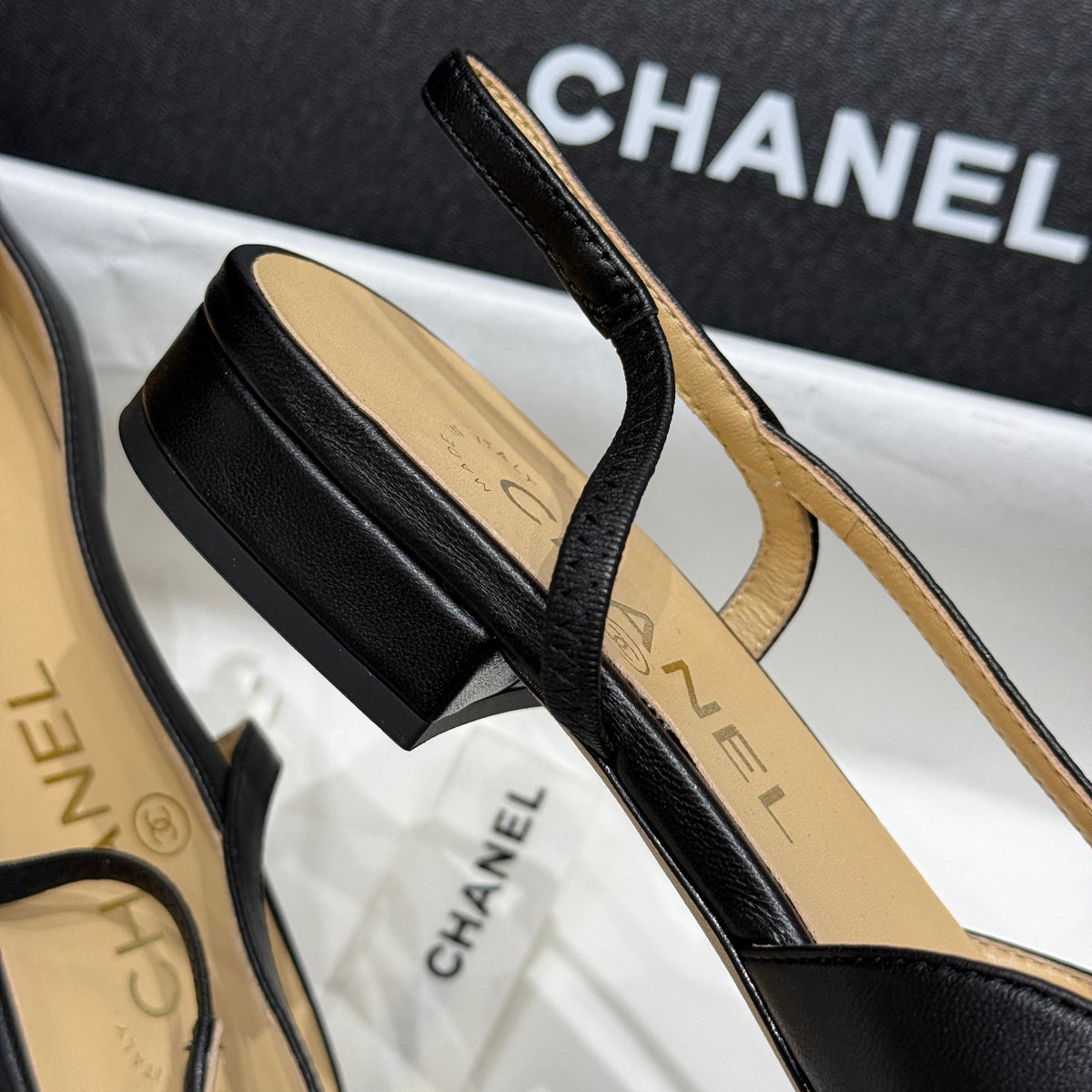 Chanel Shoes- Chanel Slingback Pumps Luxury Lifestyle Designer Footwear