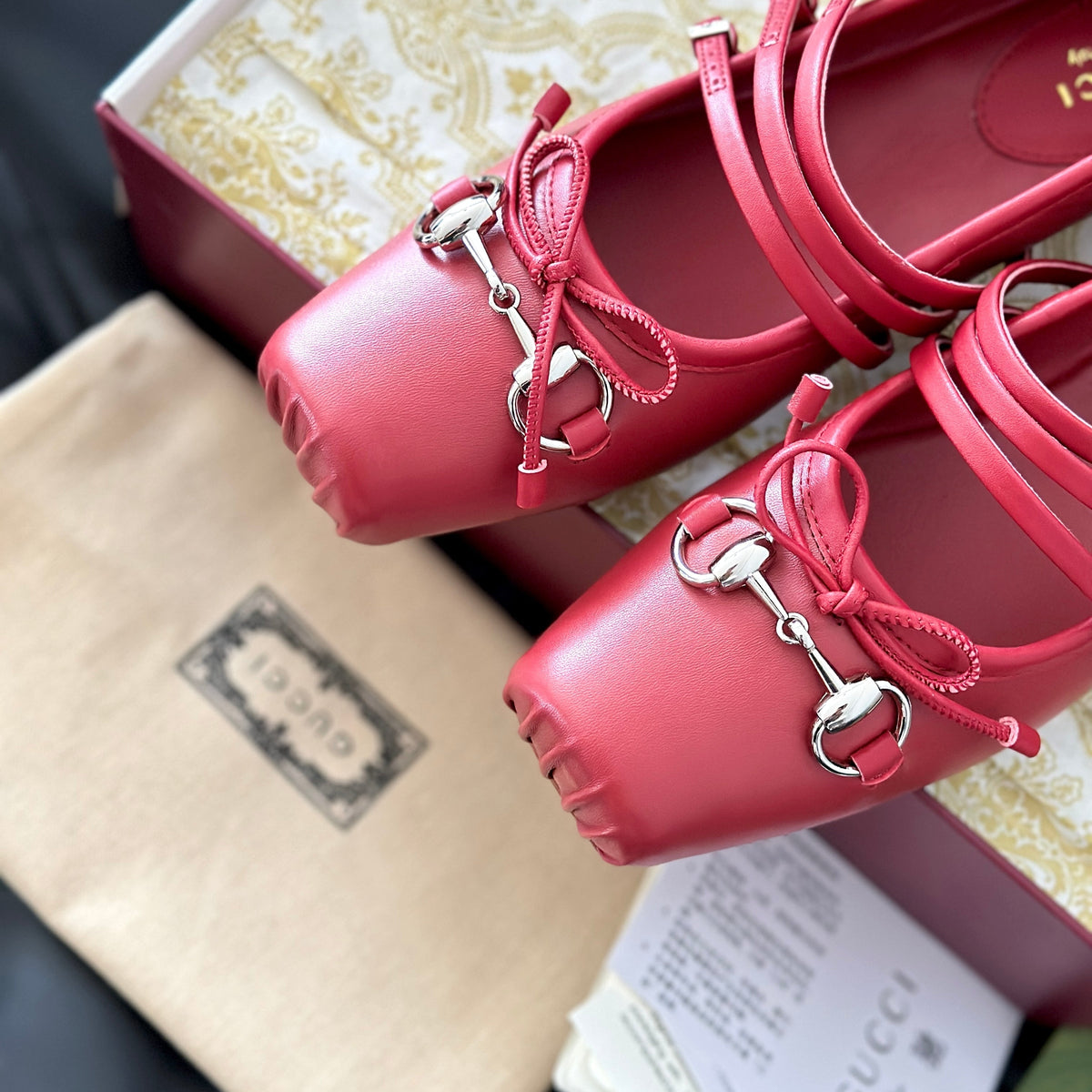 Gucci Shoes- Gucci Ballet Flats Comfortable Everyday Designer Shoes