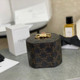 Celine Round Box detail shot – designer craftsmanship and quality