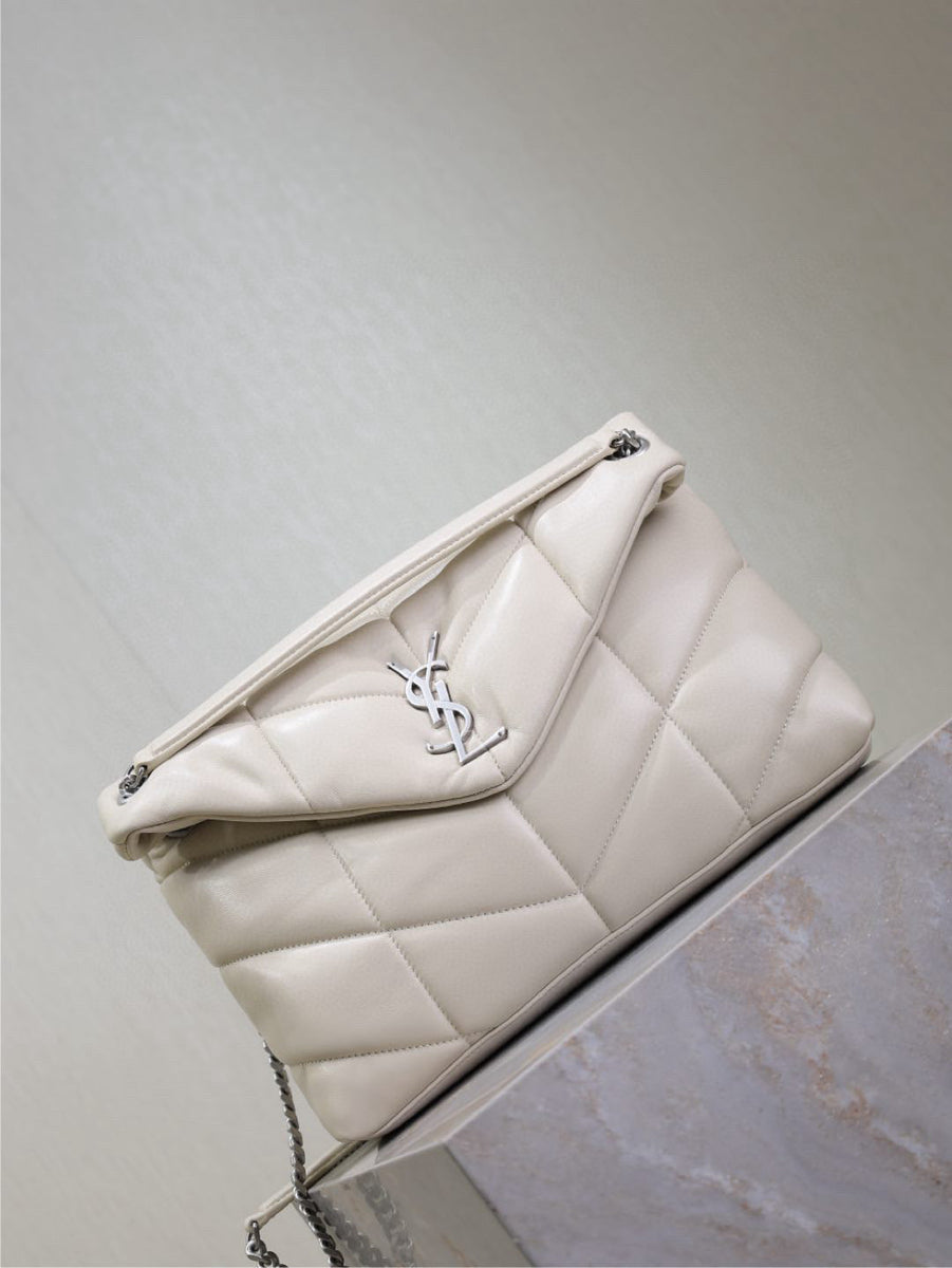 Saint Laurent Bags- Saint Laurent Loulou Medium Puffer Bag Premium Designer Shoulder Bag