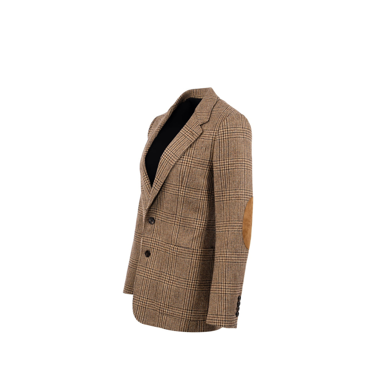 Celine Jackets? Celine Size 34 Houndstooth Blazer Wool Brown Green Luxury Designer Outerwear Jacket