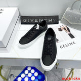 Givenchy Red Low-Top Sneakers - Detail Shot of Craftsmanship