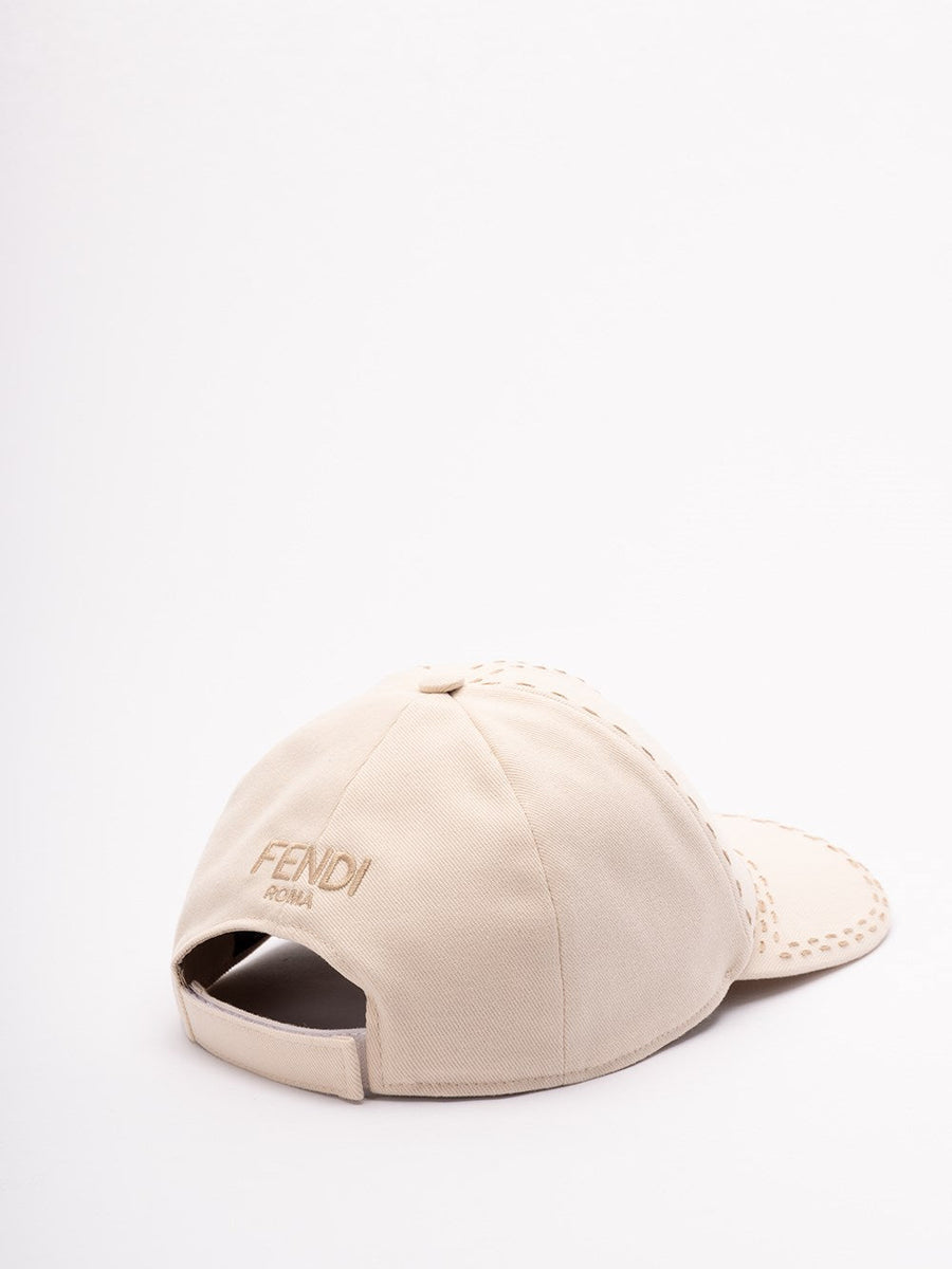 Fendi premium hats detail and craftsmanship close-up