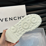 Givenchy White Loafer Flats - Back View