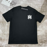 Close-up of Amiri t-shirt craftsmanship