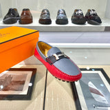 Hermès Tan High-Top Sneakers - Sole Detail View
