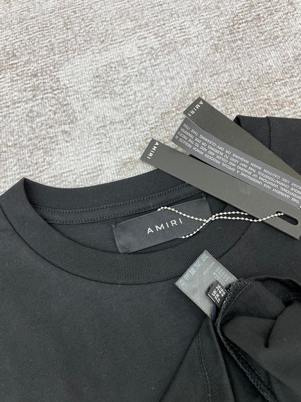 Amiri t-shirt front view designer style