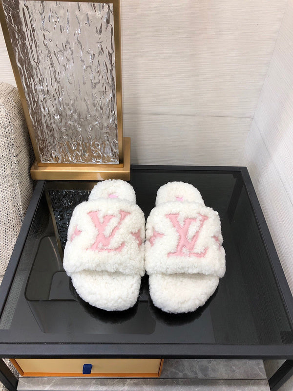 Louis Vuitton Chocolate Brown Ankle Strap Heels - Angled View