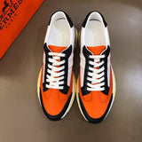 Hermes shoes Style 161 - close-up of classic monogram styling