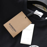 Burberry luxury t-shirt detail shot