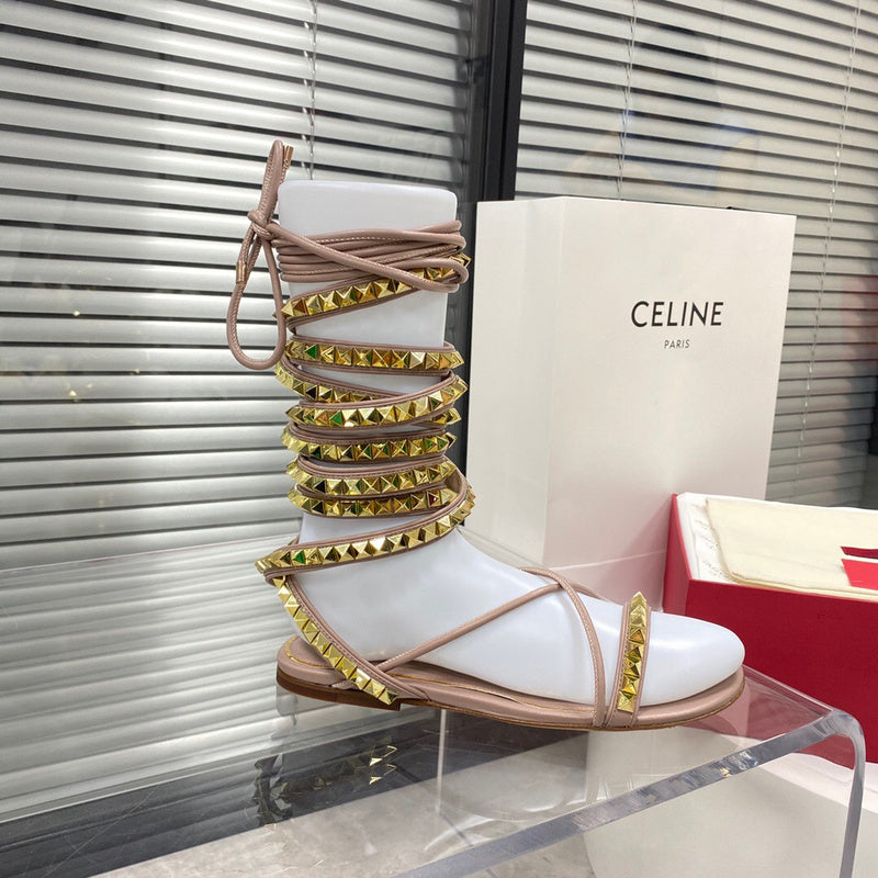 Valentino Garavani designer shoes full view