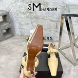 Saint Laurent designer shoes full view