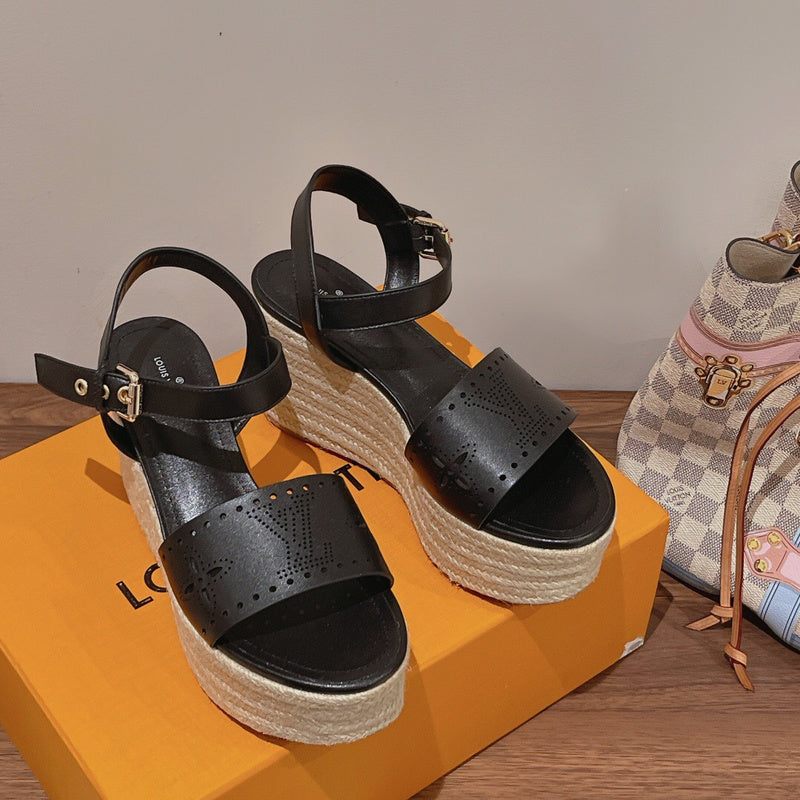 Louis Vuitton shoes Style 356 - top view showing design (additional angle)