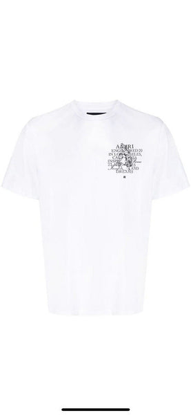 Amiri luxury t-shirt detail shot