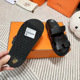 Hermes sandals Style 216 - logo and branding close-up