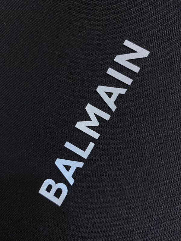 Texture and finish detail of Balmain luxury piece style No.031