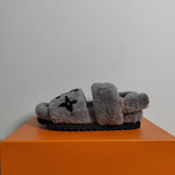 Louis Vuitton Nude Loafer Flats - Detail Shot of Craftsmanship