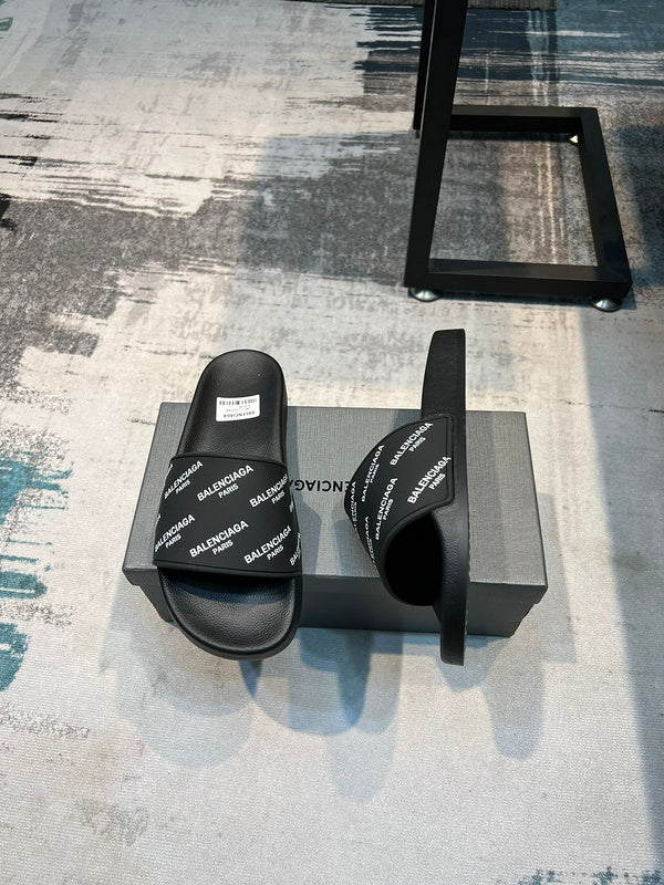 Balenciaga Red Platform Sandals - Lifestyle Styling Shot