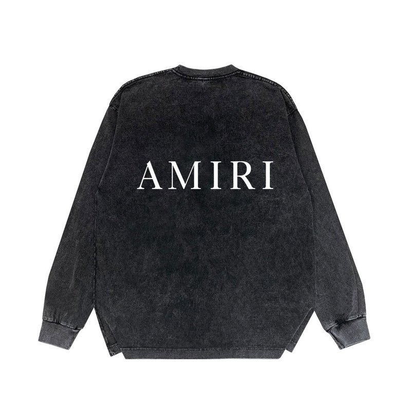Amiri hoodie front view designer style