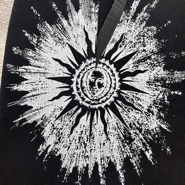 Close-up of Amiri t-shirt craftsmanship