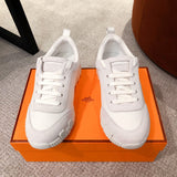 Hermes shoes Style 309 - back heel detail (alternate angle)