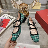 Roger Vivier luxury shoes detail shot